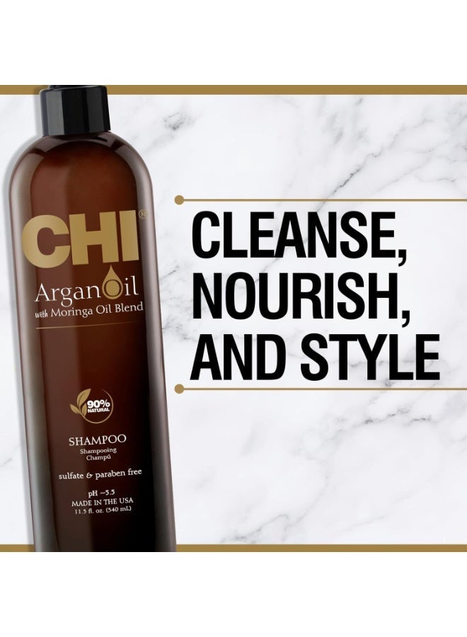 CHI Argan Oil Shampoo 340ml - Image 5